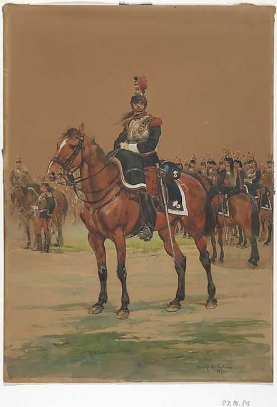 French Cuirassier Poster Print (18 x 24) Image 1