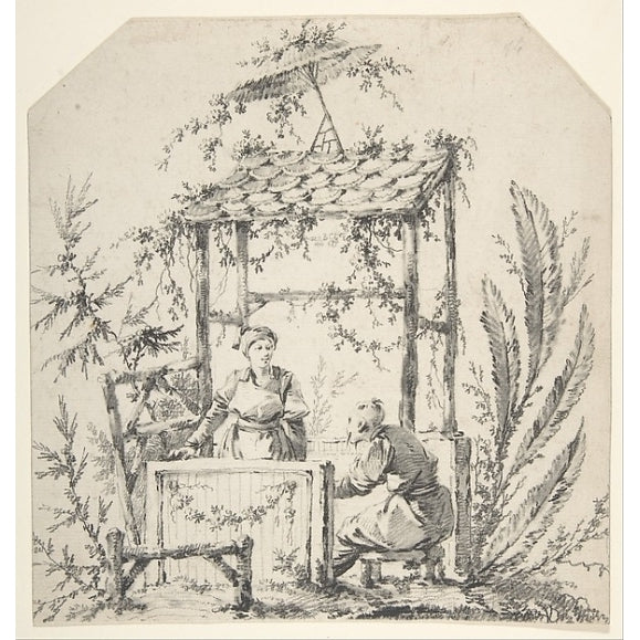 Chinoiserie Poster Print by Jean Pillement (French Lyons 1728 ??1808 Lyons) (18 x 24) Image 1