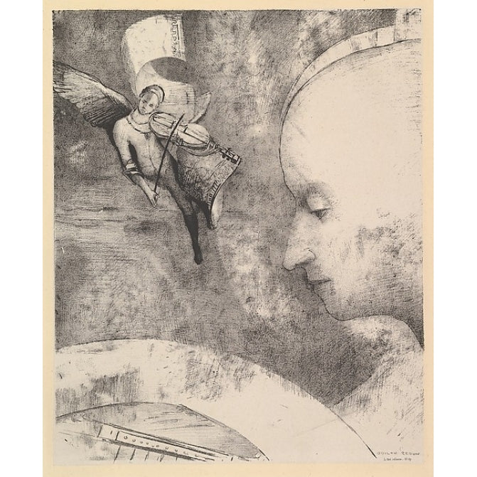 The Celestial Art Poster Print by Odilon Redon (French Bordeaux 1840 ??1916 Paris) (18 x 24) Image 1