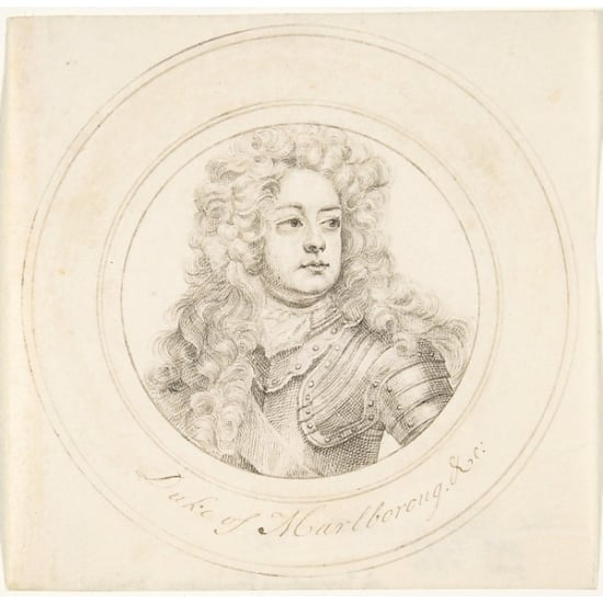 Portrait of John Churchill 1st Duke of Marlborough Poster Print by John Faber the Elder (British (born Holland) The Image 1