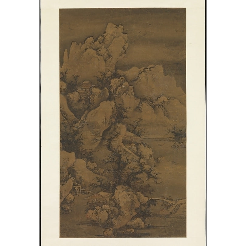 Traveling through Snow-Covered Mountains Poster Print by Yao Yanqing (Tingmei) Image 1