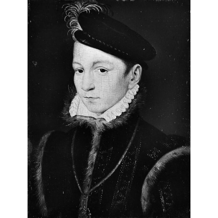 Charles IX (1550-1574) King of France Poster Print by of Style Francois Clouet (18 x 24) Image 1