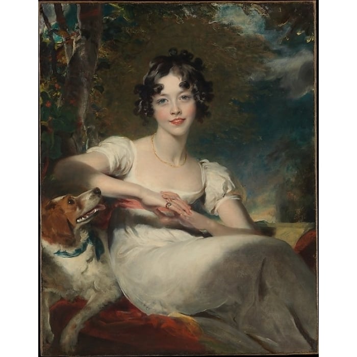 Lady Maria Conyngham (died 1843) Poster Print by Sir Thomas Lawrence (British Bristol 1769 ??1830 London) (18 x 24) Image 1