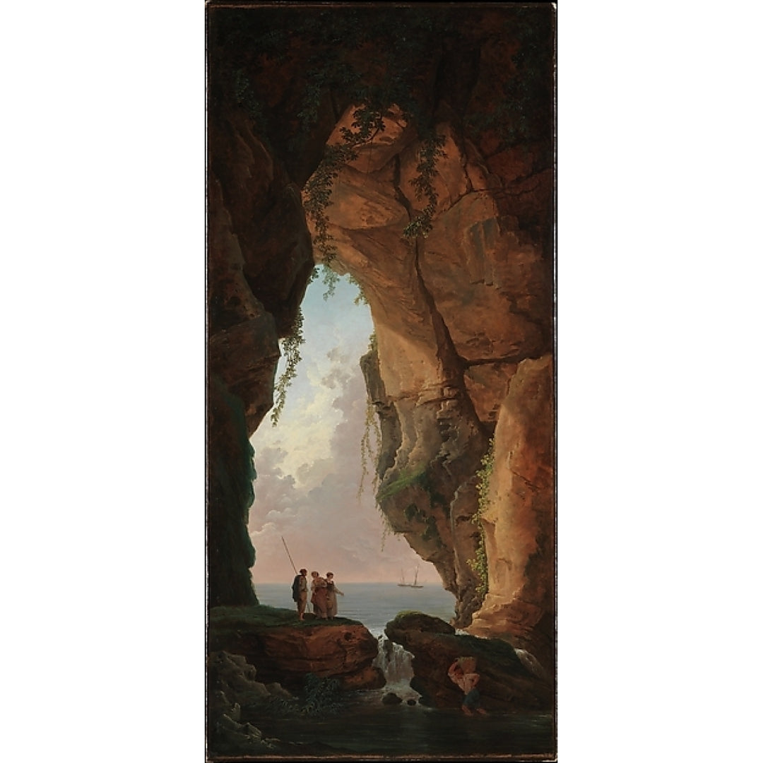 The Mouth of a Cave Poster Print by Hubert Robert (French Paris 1733 ??1808 Paris) (18 x 24) Image 1