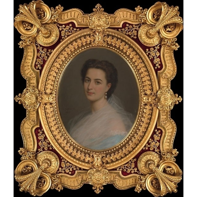 Portrait of a Woman (Marianna Panciatichi marchesa Paolucci delle Roncole 1835 ??1919 or her sister-in-law Beatrice Image 1