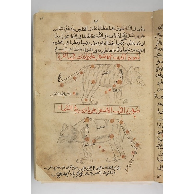 Kitab suwar al-kawakib al-thabita (Book of the Images of the Fixed Stars) of al-Sufi Poster Print (18 x 24) Image 1