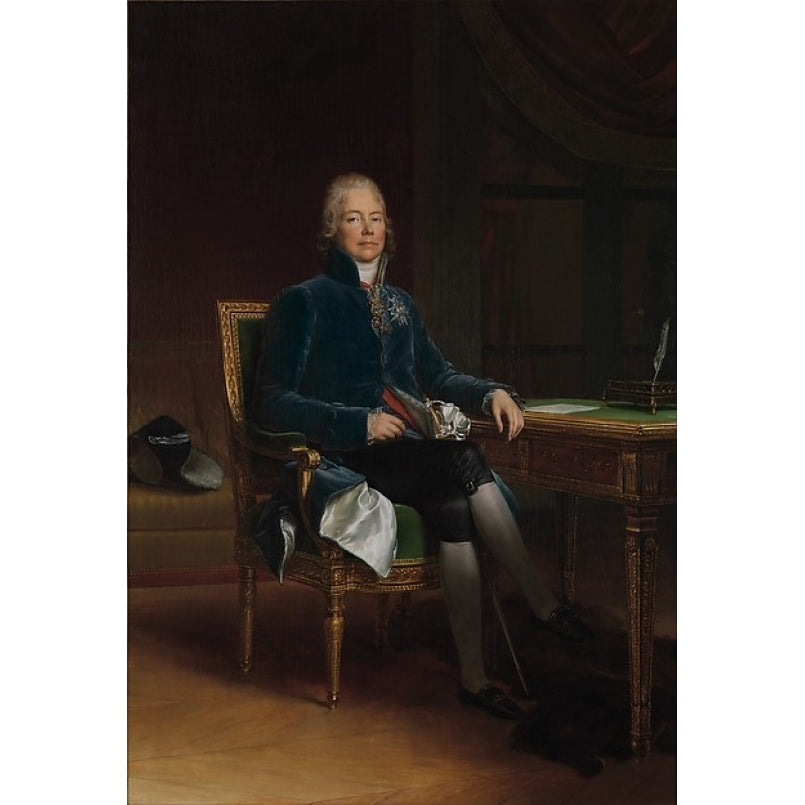 Charles Maurice de Talleyrand Perigord (1754-1838) Prince de Benevent Poster Print by Baron Francois Gerard (18 x 24) Image 1