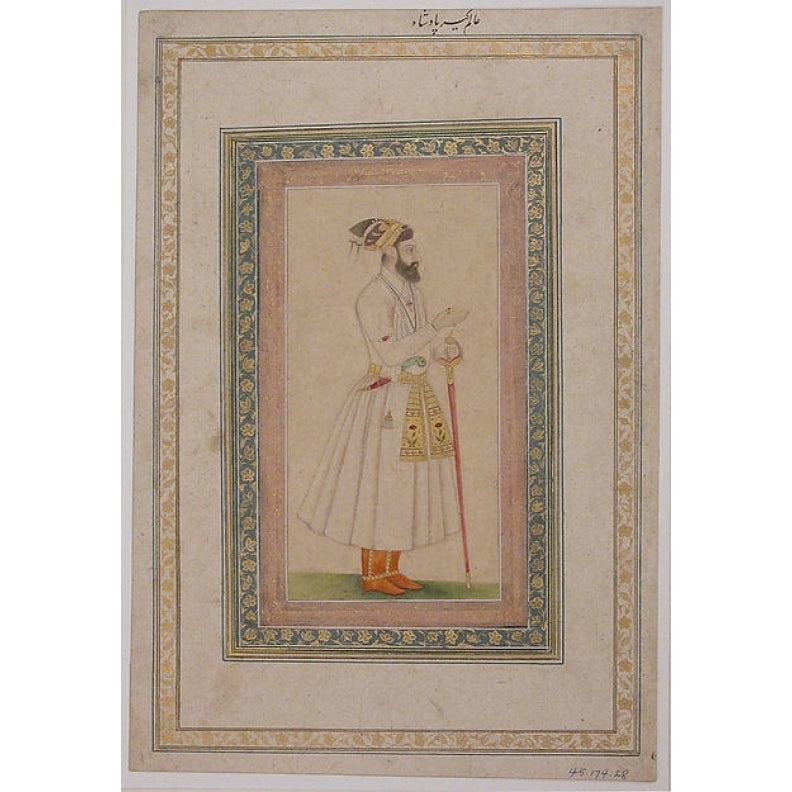 Portrait of the Emperor Aurangzeb Poster Print (18 x 24) Image 1