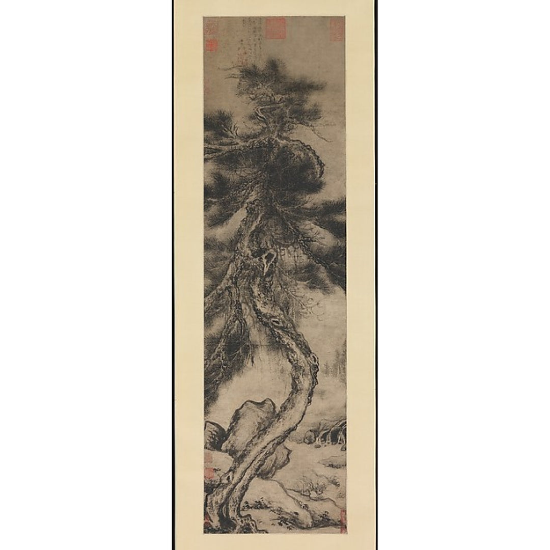 Dragon Pine Poster Print by Wu Boli (Circa 1400) (18 x 24) Image 1