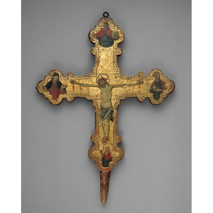 Crucifix Poster Print by Attributed to Giovanni Antonio da Pesaro (18 x 24) Image 1