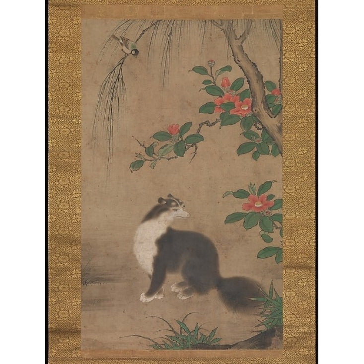 Musk Cat Poster Print by Uto Gyoshi (Japanese active second half of 16th century) (18 x 24) Image 1