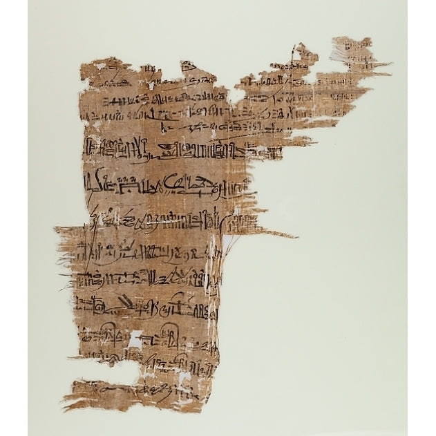 Hieratic Papyrus fragment Poster Print (18 x 24) Image 1