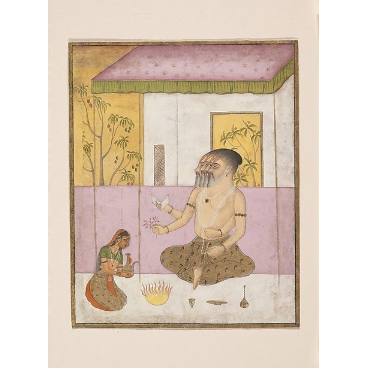 Khambhavati Ragini: Folio from a ragamala series (Garland of Musical Modes) Poster Print (18 x 24) Image 1