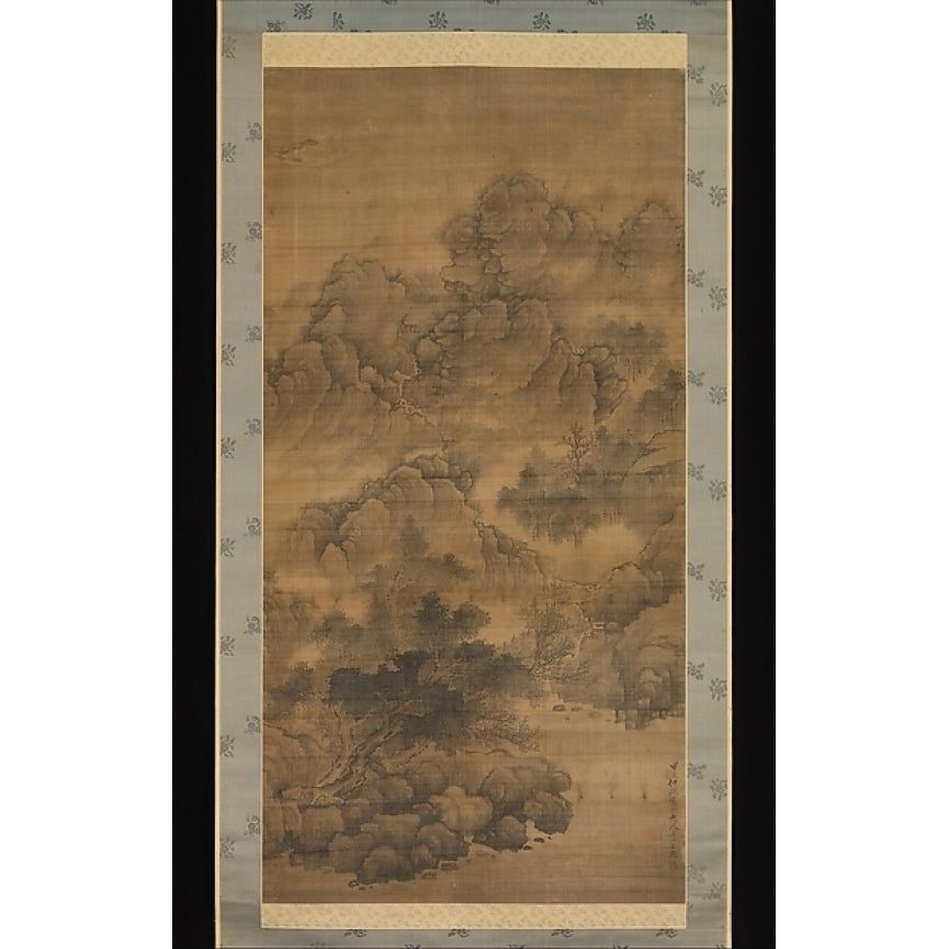 Cloudy Mountains Poster Print by Fa Ruozhen (Chinese 1613 ??1696) (18 x 24) Image 1