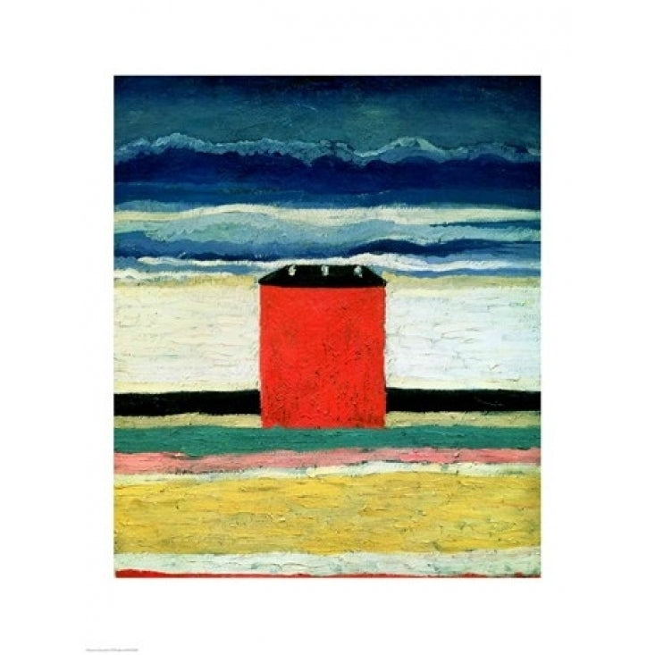 Red House 1932 Poster Print by Kazimir Malevich (8 x 10) Image 1