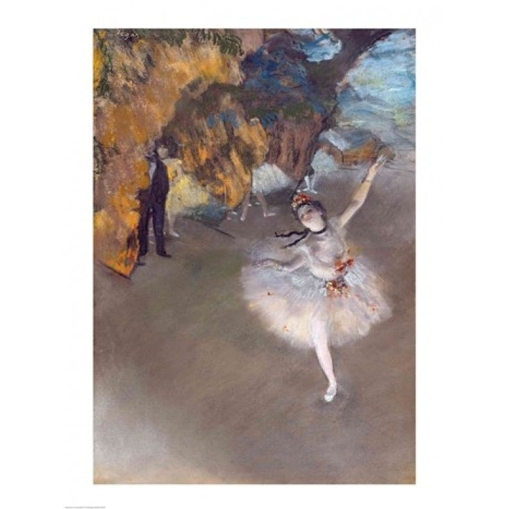 The Star or Dancer on the Stage Poster Print by Edgar Degas (8 x 10) Image 1