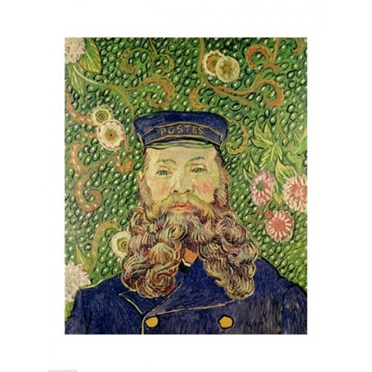 Portrait of the Postman Joseph Roulin 1889 Poster Print by Vincent Van Gogh (8 x 10) Image 1