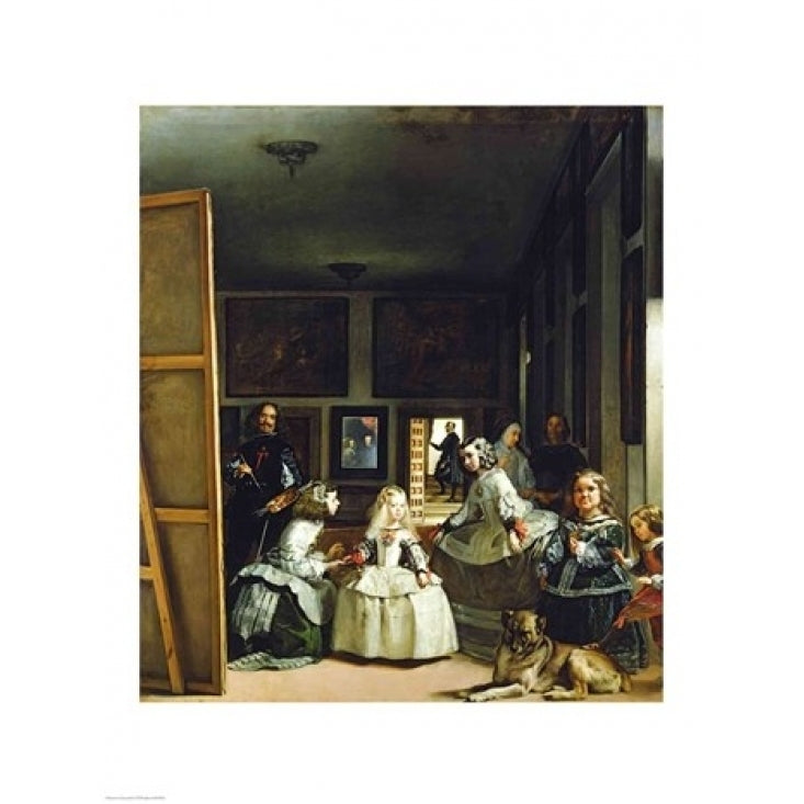 Las Meninas Poster Print by Diego Velazquez (8 x 10) Image 1