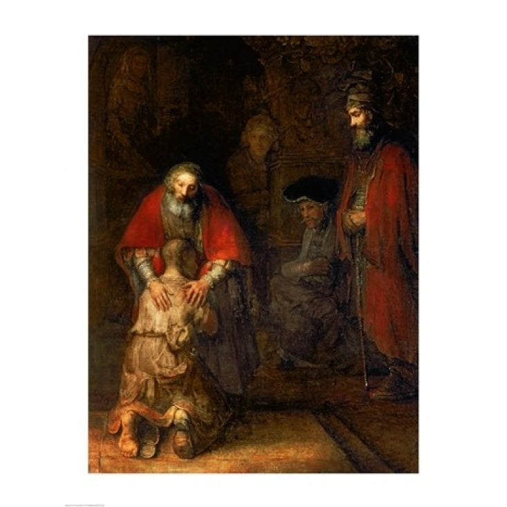 Return of the Prodigal Son c.1668 Poster Print by Rembrandt van Rijn (8 x 10) Image 1