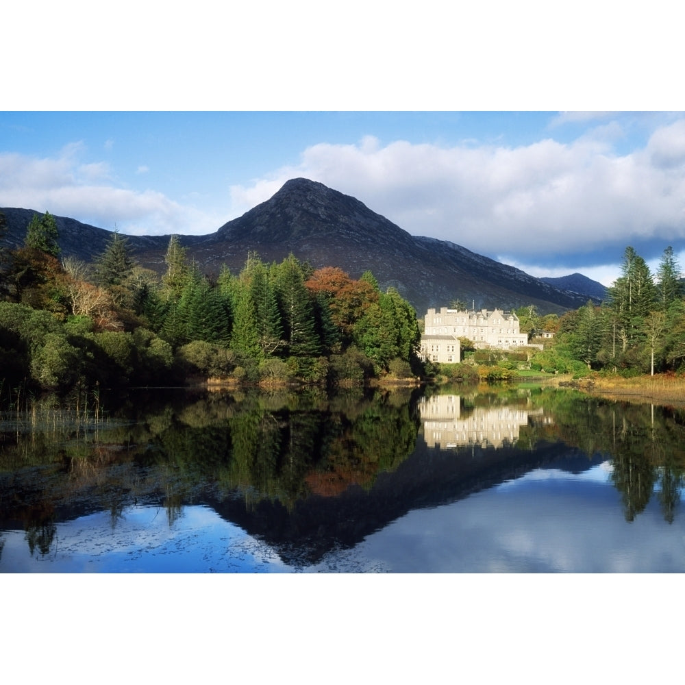 Ballynahinch Castle Hotel Twelve Bens Co Galway Ireland Poster Print (8 x 10) Image 1