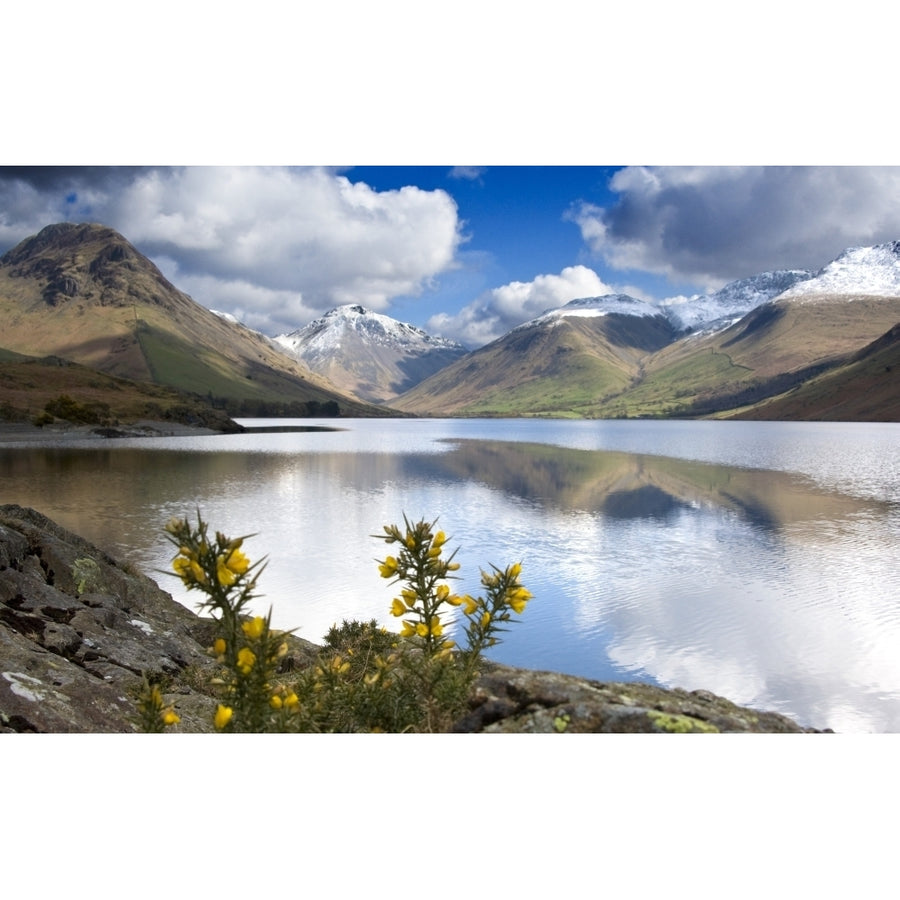 Mountains And Lake Lake District Cumbria England United Kingdom Poster Print (8 x 10) Image 1