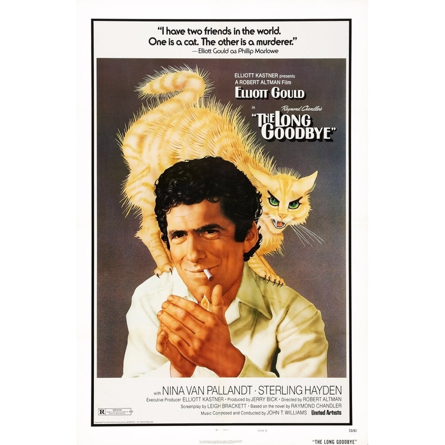 The Long Goodbye Us Poster Art Elliott Gould 1973 Movie Poster Masterprint (8 x 10) Image 1