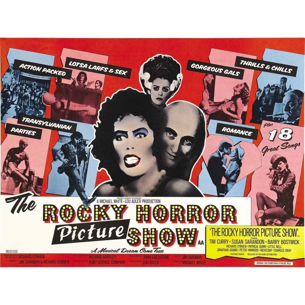 The Rocky Horror Picture Show Movie Poster Masterprint (8 x 10) Image 1