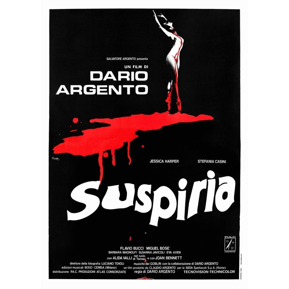 Suspiria Poster Art 1977 Movie Poster Masterprint (8 x 10) Image 1