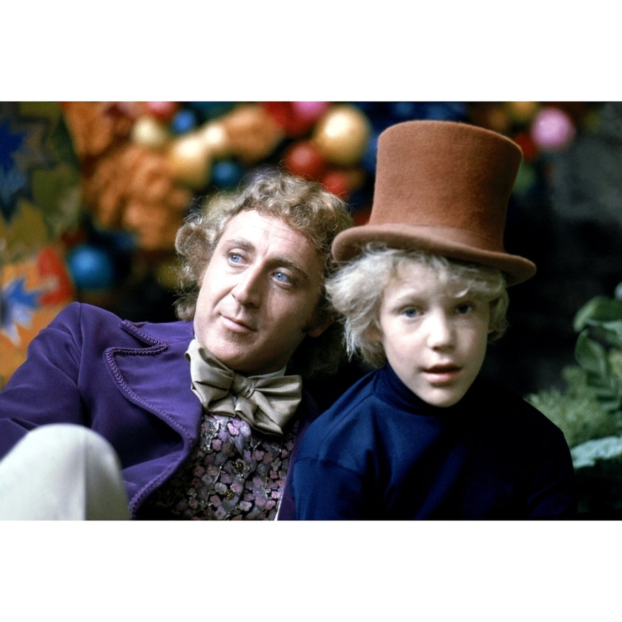 Willy Wonka And The Chocolate Factory Gene Wilder Peter Ostrum 1971 Photo Print (8 x 10) Image 1