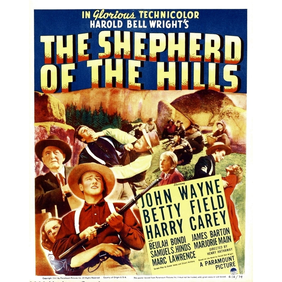 The Shepherd Of The Hills Movie Poster Masterprint (8 x 10) Image 1