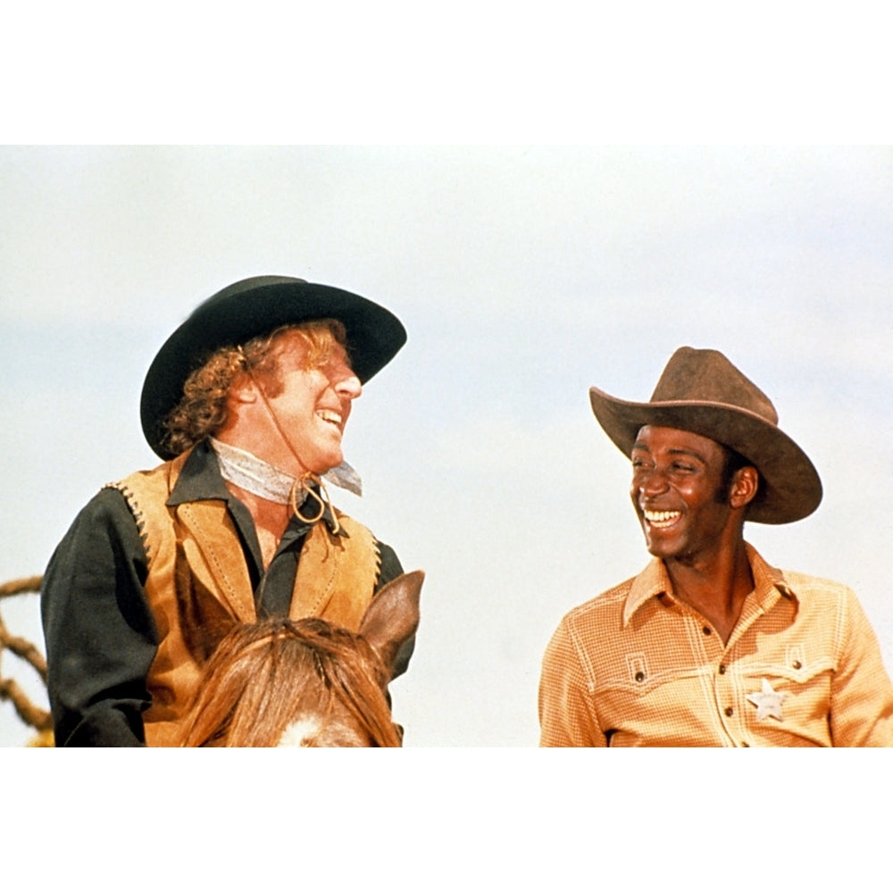 Blazing Saddles Gene Wilder Cleavon Little 1974 Photo Print (8 x 10) Image 1