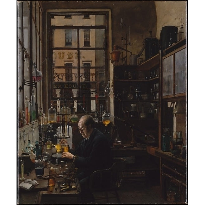 In the Laboratory Poster Print by Henry Alexander (8 x 10) (8 x 10) Image 1