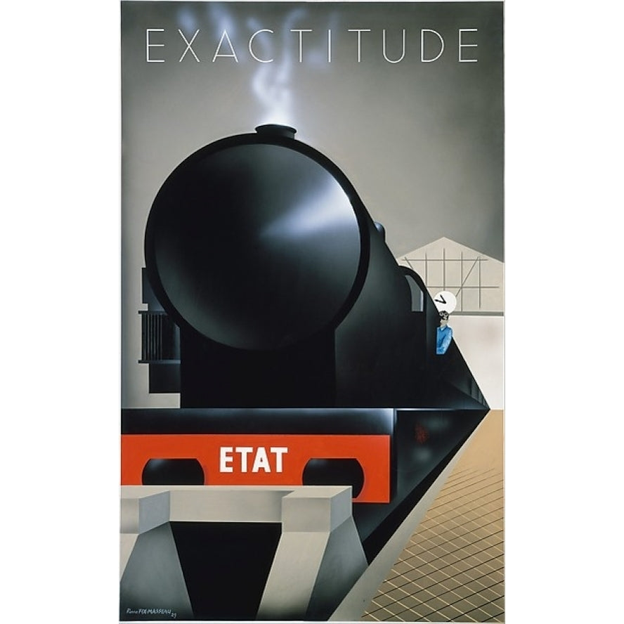 Exactitude Poster Print by Pierre Fix-Masseau (8 x 10) (8 x 10) Image 1