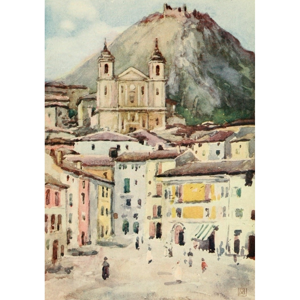 In the Abruzzi 1908 Castel di Sangro Poster Print by Amy Atkinson (8 x 10) Image 1