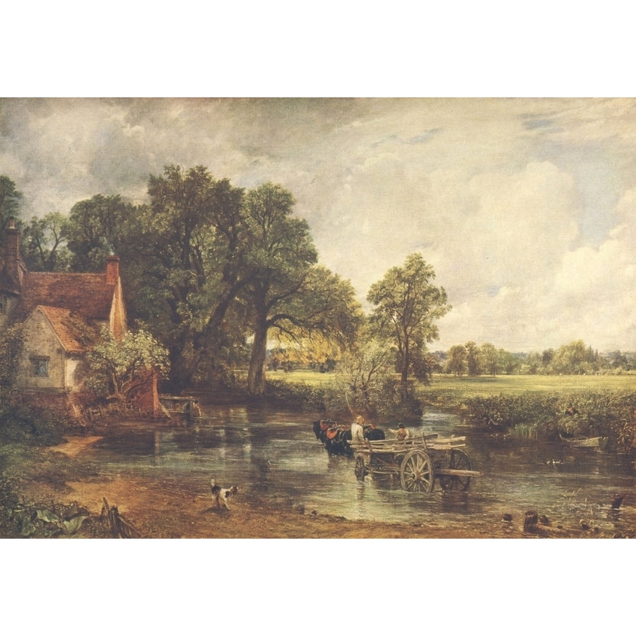 The Hay Wain The Worlds Greatest Paintings 1934 Poster Print by John Constable (8 x 10) Image 1