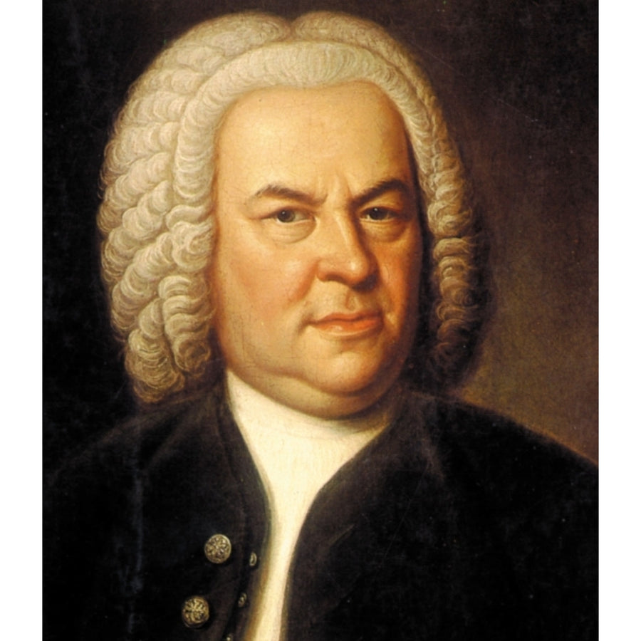 J.S. Bach Poster Print by Elias Gottlob Haussman (8 x 10) Image 1