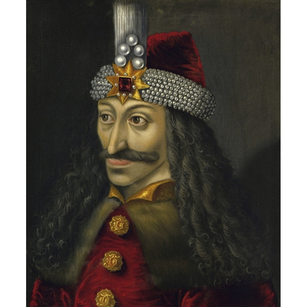 Painting of Vlad the Impaler Prince of Wallachia Poster Print (8 x 10) Image 1