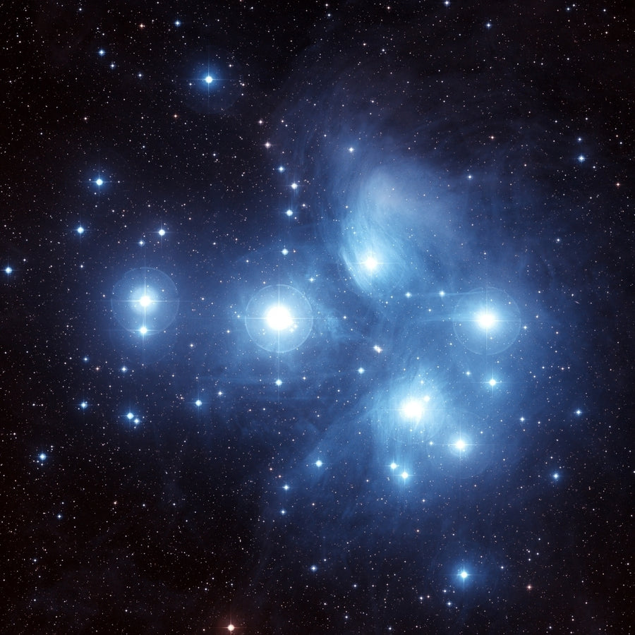 The Pleiades Star Cluster Poster Print (8 x 10) Image 1