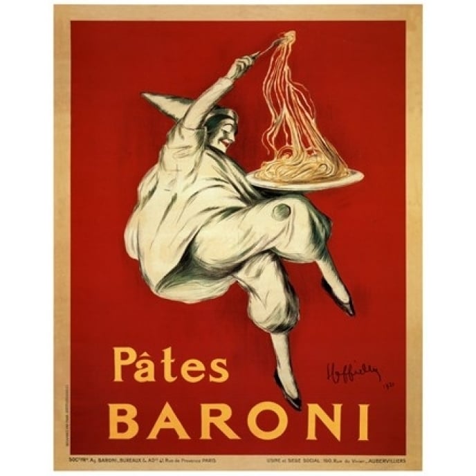 Pates Baroni 1921 Poster Print by Leonetto Cappiello (8 x 10) Image 1