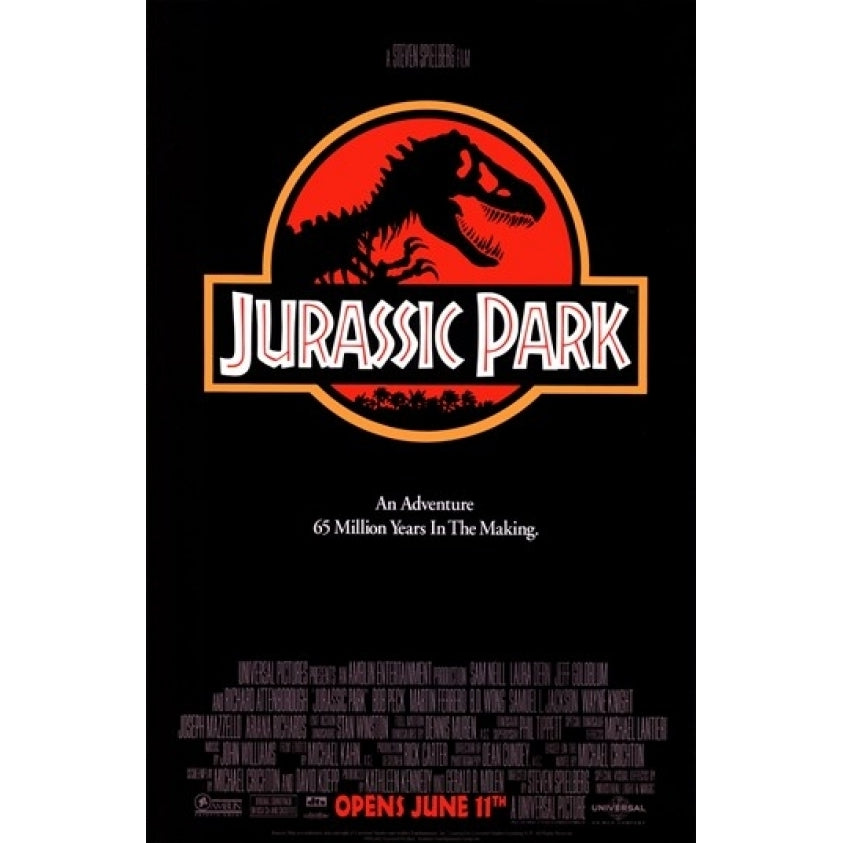 Jurassic Park Movie Poster (11 x 17) - Item MOV141477 Image 1