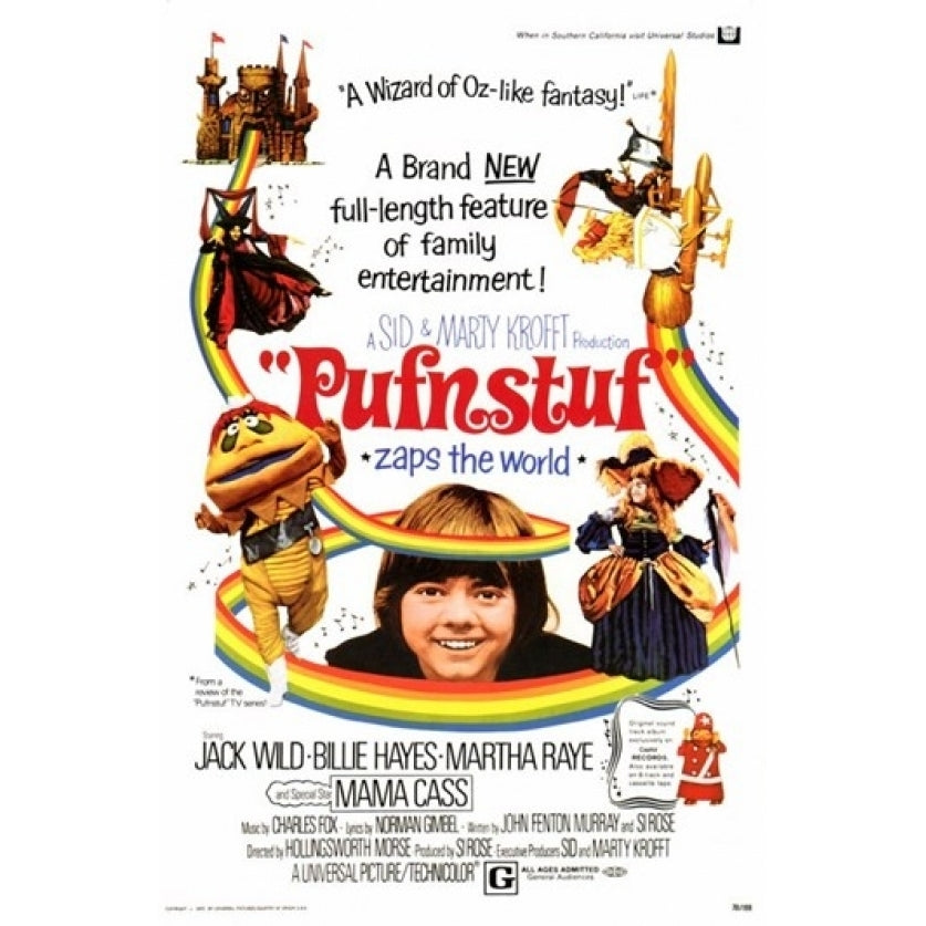 Pufnstuf Movie Poster (11 x 17) - Item MOV141482 Image 1