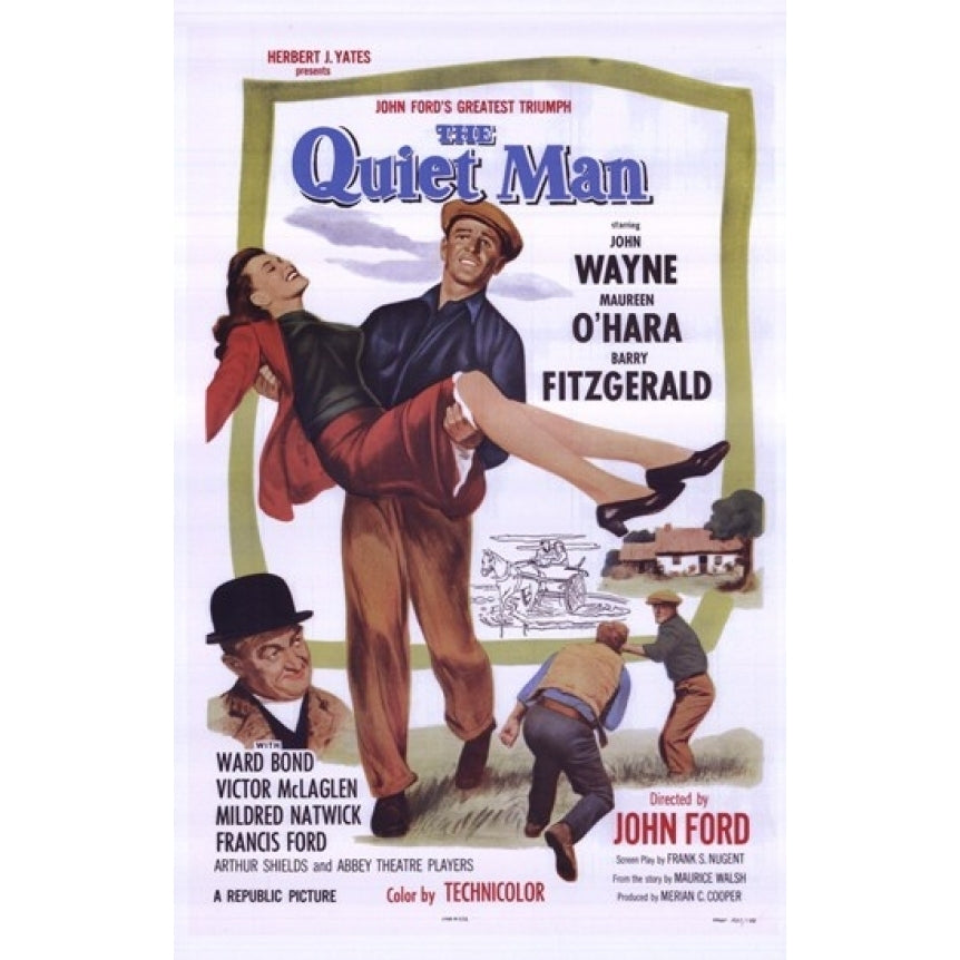 The Quiet Man Movie Poster (11 x 17) - Item MOV142761 Image 1