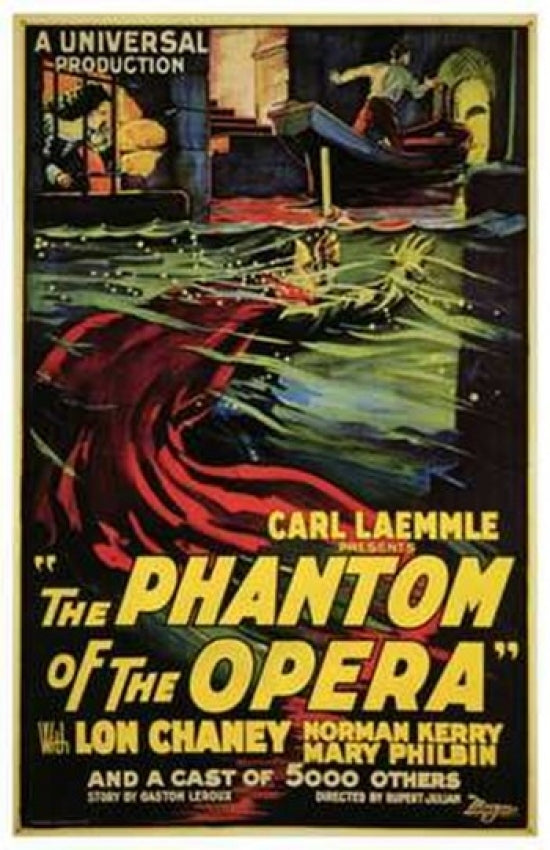 The Phantom of the Opera Movie Poster (11 x 17) - Item MOV142812 Image 1