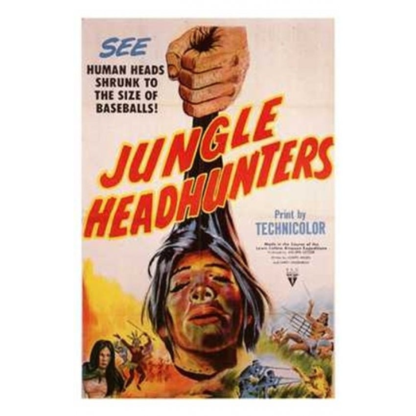 Jungle Headhunters Movie Poster (11 x 17) - Item MOV142871 Image 1