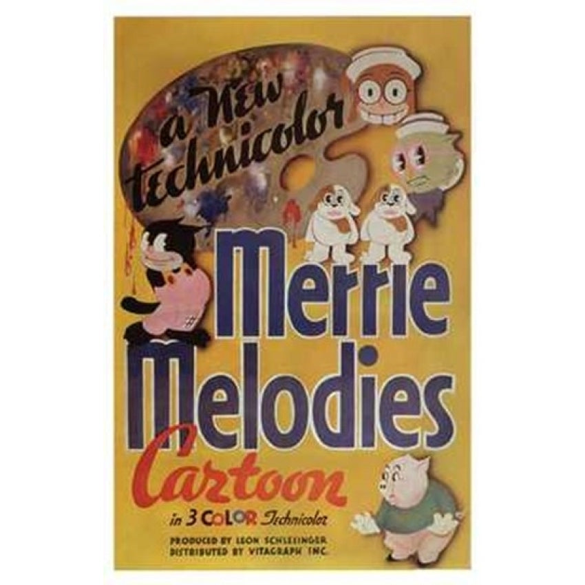 Merrie Melodies Movie Poster (11 x 17) - Item MOV143076 Image 1