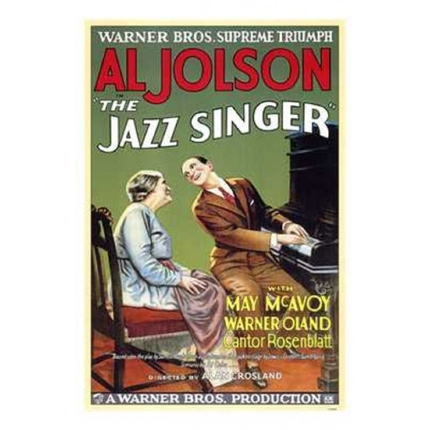 The Jazz Singer Movie Poster (11 x 17) - Item MOV143206 Image 1