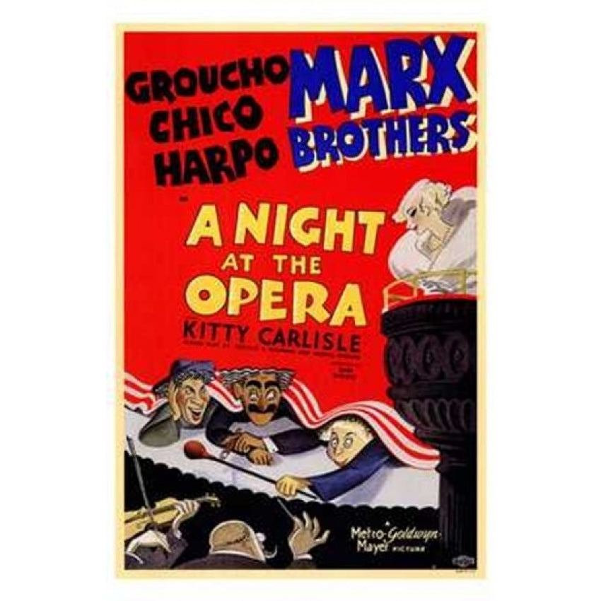 A Night At the Opera Movie Poster (11 x 17) - Item MOV143441 Image 1