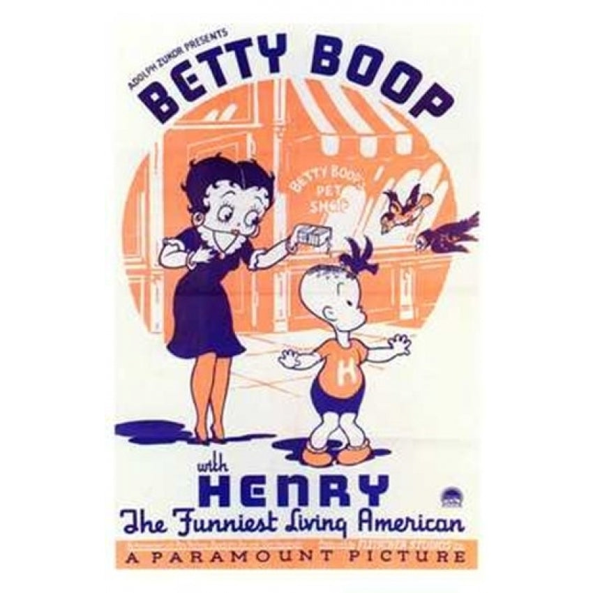 Betty Boop with Henry Movie Poster (11 x 17) - Item MOV143422 Image 1