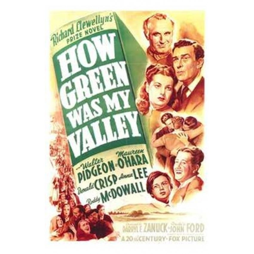 How Green Was My Valley Movie Poster (11 x 17) - Item MOV143615 Image 1