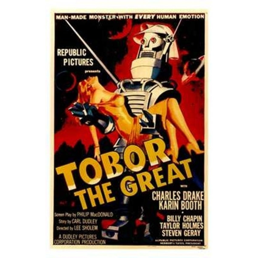 Tobor the Great Movie Poster (11 x 17) - Item MOV143867 Image 1